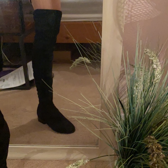 Knee high or over the knee boots - worn once - Picture 3 of 12